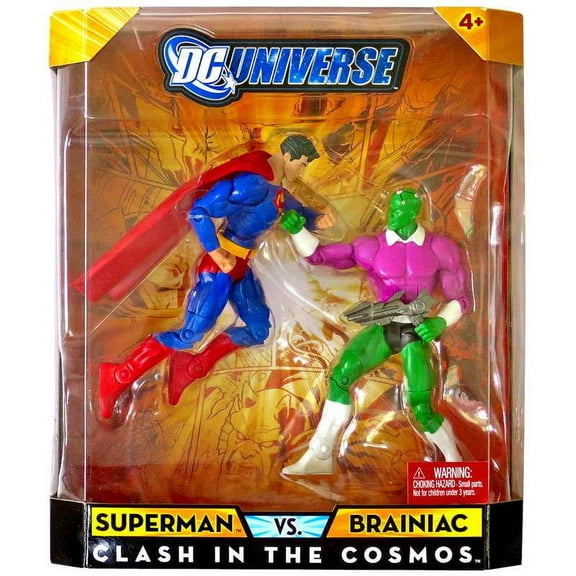 DC Universe Classics Superman vs. Brainiac Action Figure 2-Pack