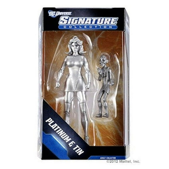 DC Universe Club Signature Collection Infinite Earths Platinum & Tin Figures