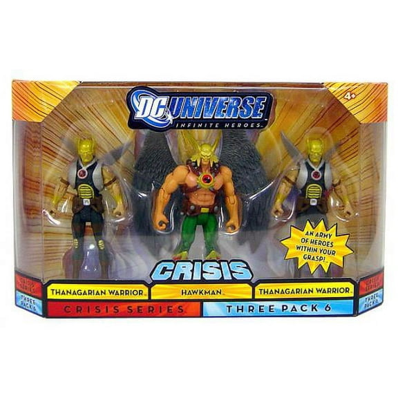 DC Universe Infinite Heroes Hawkman & 2 Thangarian Warriors Action Figures