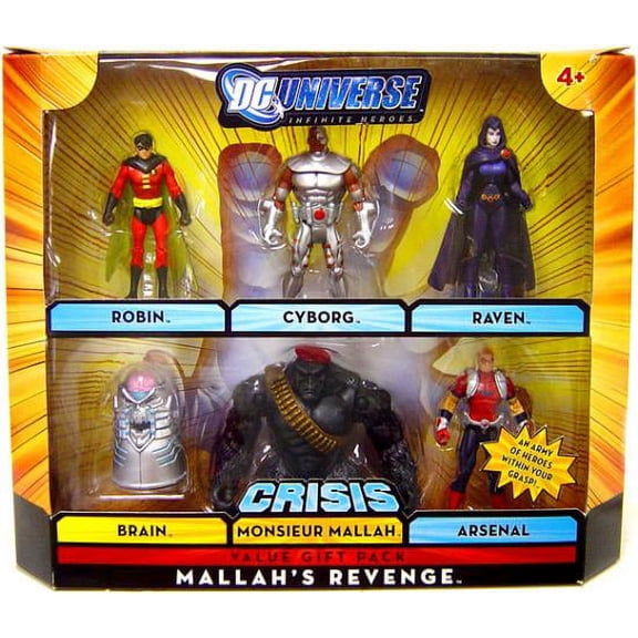 DC Universe Infinite Heroes Mallah's Revenge Action Figure Set