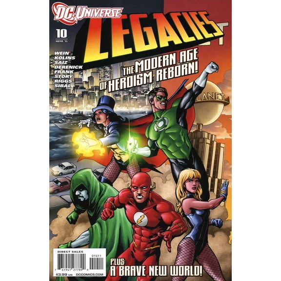 DC Universe Legacies #10 VF ; DC Comic Book