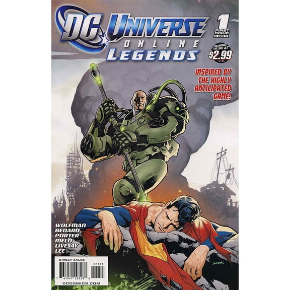 DC Universe Online Legends #1A VF ; DC Comic Book