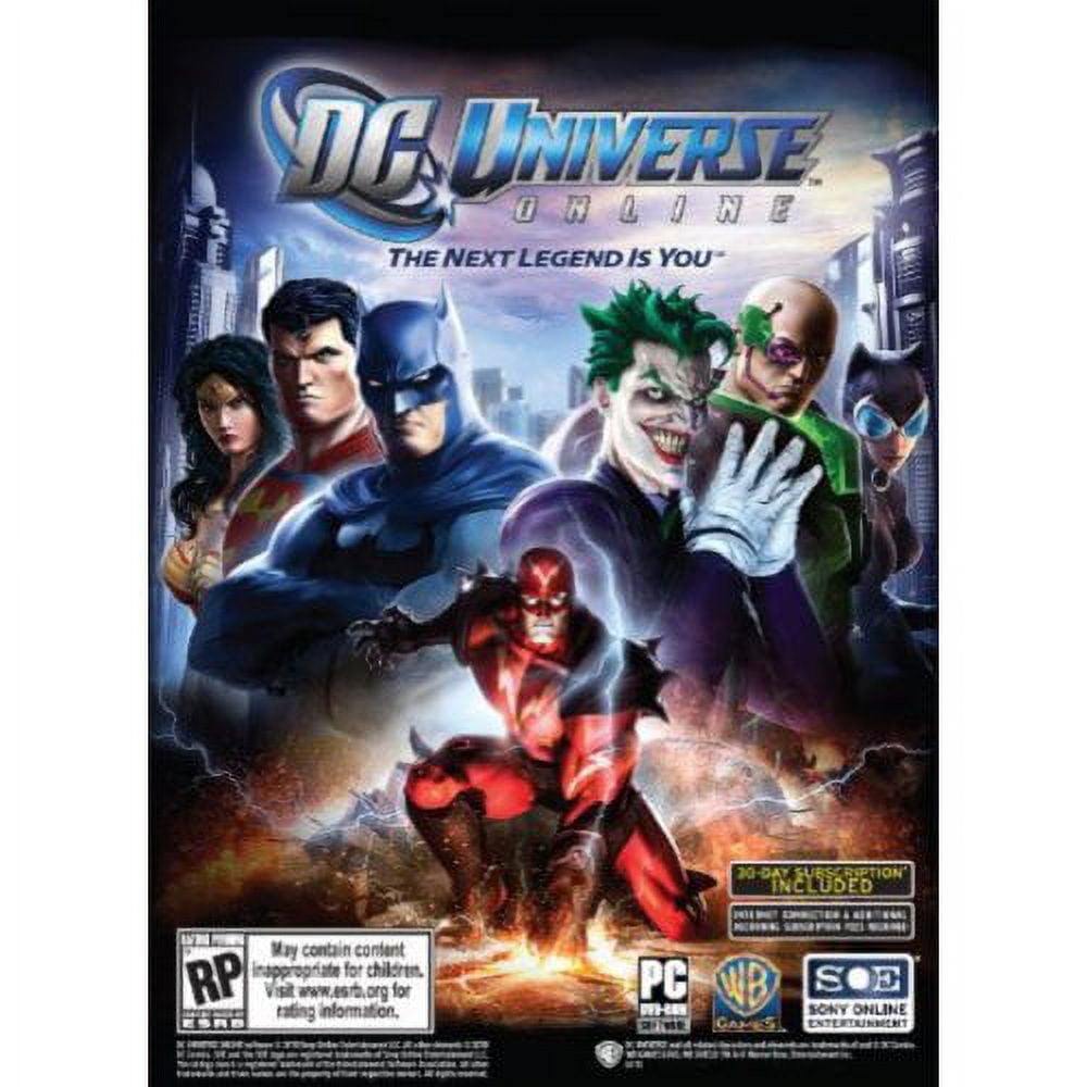 DC Universe Online sees 120,000 new PC players less than 48 hours