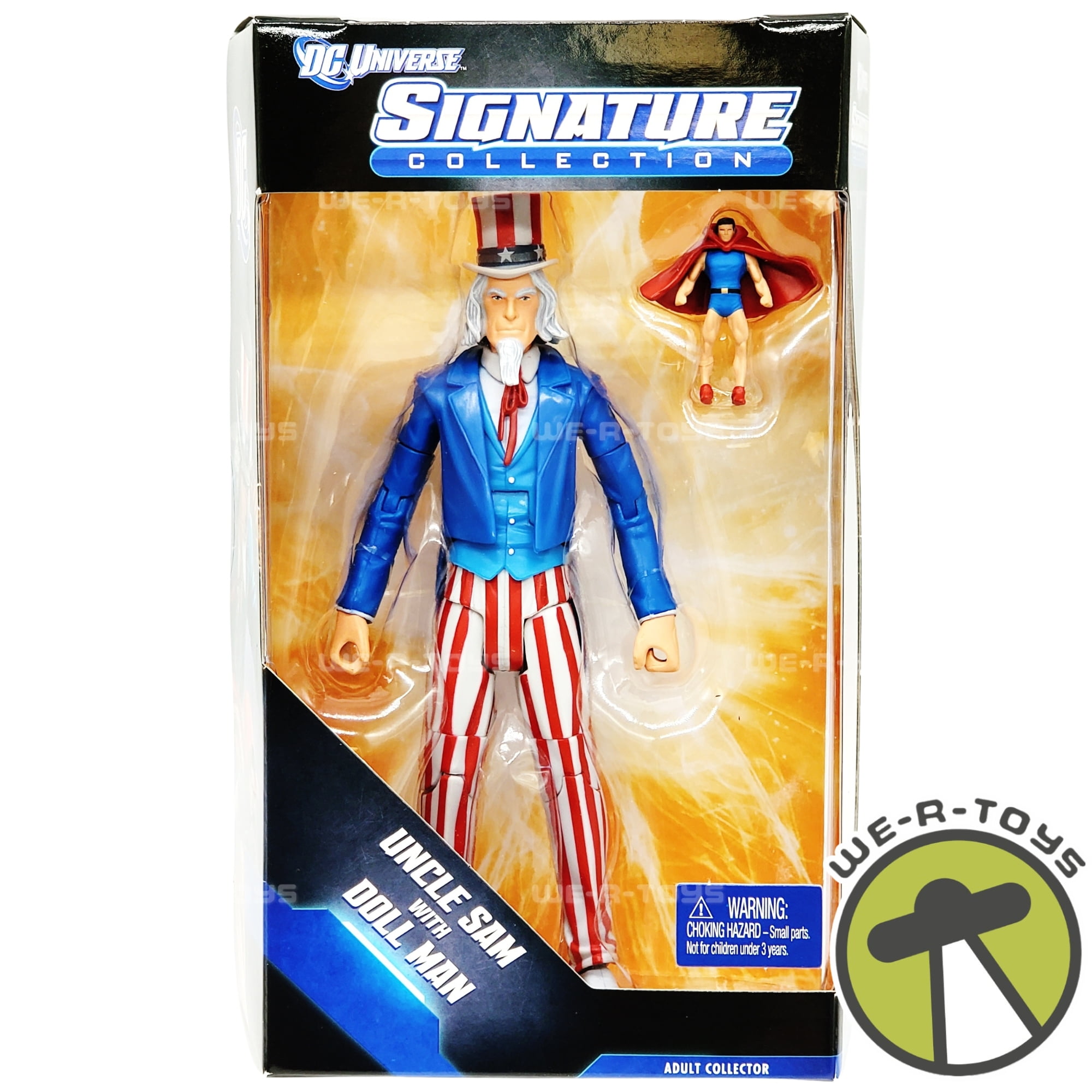 DC Universe Signature Collection Uncle Sam with Doll Man Figures