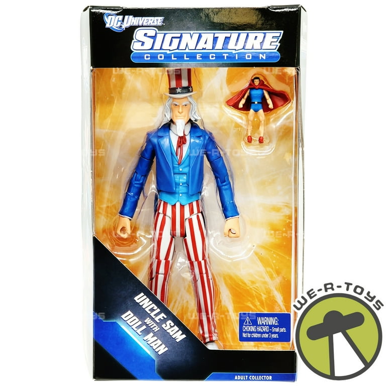 DC Universe Signature Collection Uncle Sam with Doll Man Figures