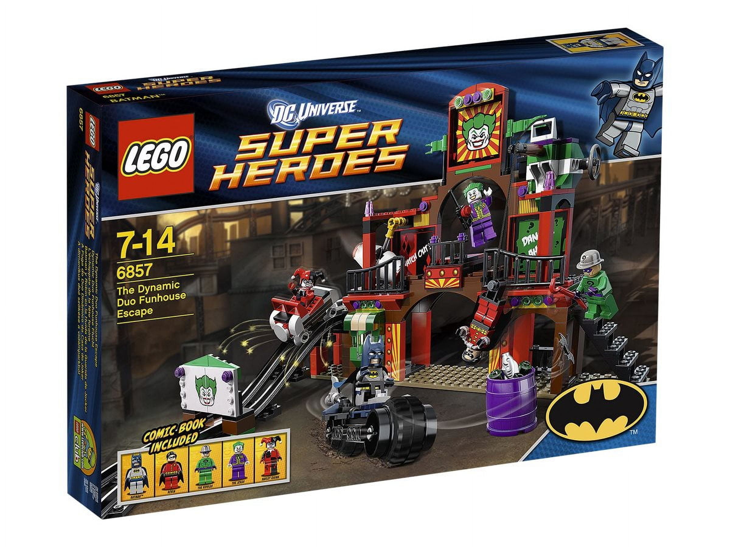 DC Universe Super Heroes The Dynamic Duo Funhouse Escape Set LEGO