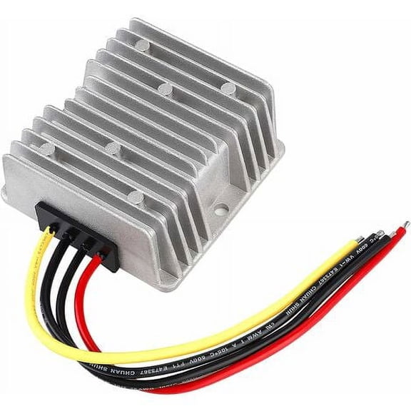 DC Voltage Regulator DC Converter 48V to 24V 10A 240W Power Reducer Voltage Regulator for Golf Cart (48V to 24V 10A)