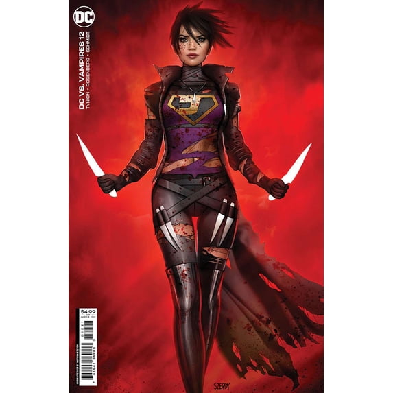 DC Vs. Vampires #12A VF ; DC Comic Book