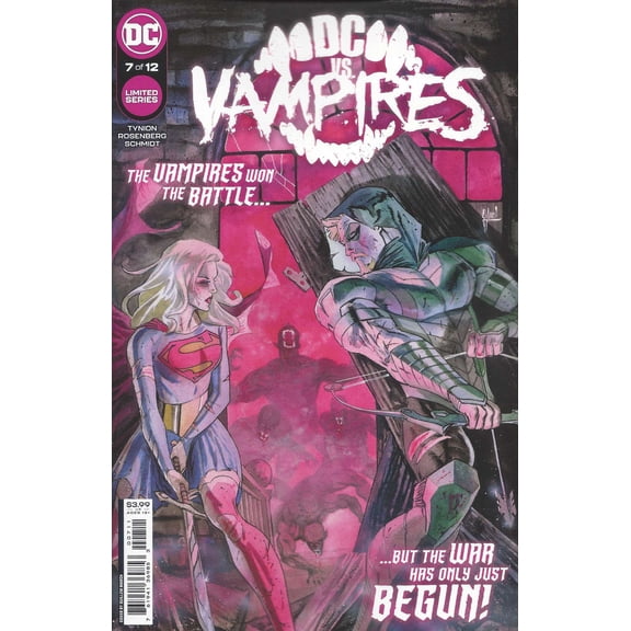 DC Vs. Vampires #7 VF ; DC Comic Book