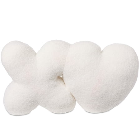 XO Decorative Pillow, White, Valentine's Day by Way To Celebrate