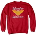 thumbnail image 1 of DC/WONDER WINGS - ADULT CREWNECK SWEATSHIRT - RED - XL, 1 of 1