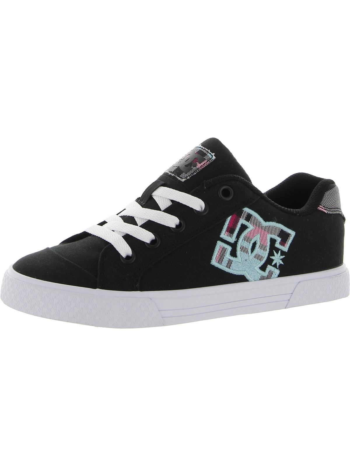 DC Womens Chelsea Canvas Round Toe Skate Shoes