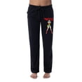 thumbnail image 1 of DC Womens' Vintage Wonder Woman Logo Comic Book Style Sleep Pajama Pants, 1 of 5
