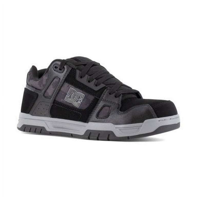DC Work Crew Mens Stag Composite Toe EH Work Shoes Black