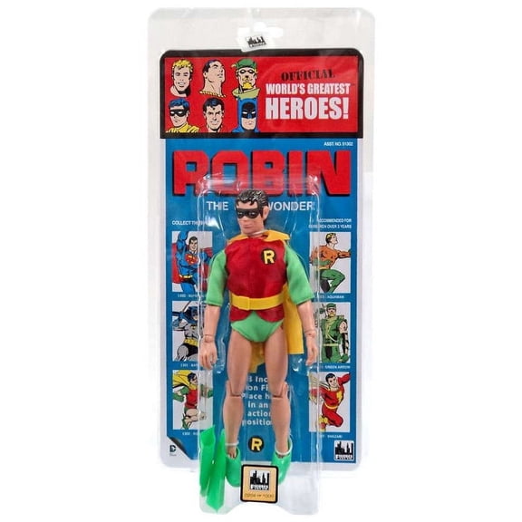 DC World's Greatest Heroes! Kresge Retro Style Series 3 Robin Retro Action Figure