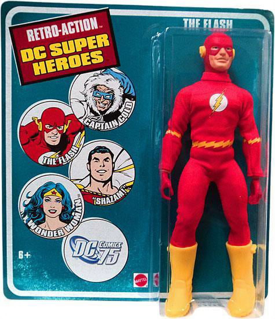 DC World s Greatest Super Heroes Retro Series 3 The Flash Retro