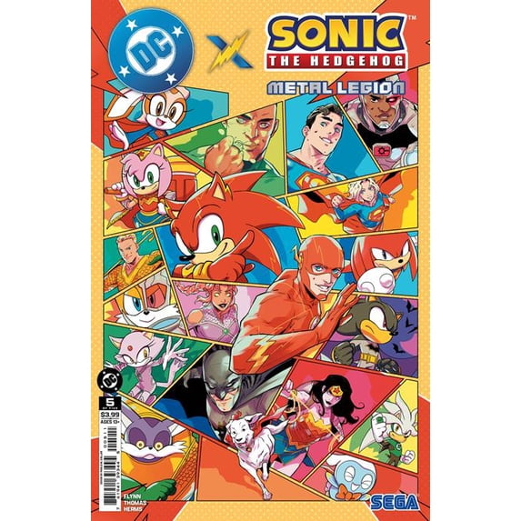 DC X Sonic the Hedgehog: Metal Legion #5 Cover A - Final Issue - DC Comics - September 16 2026