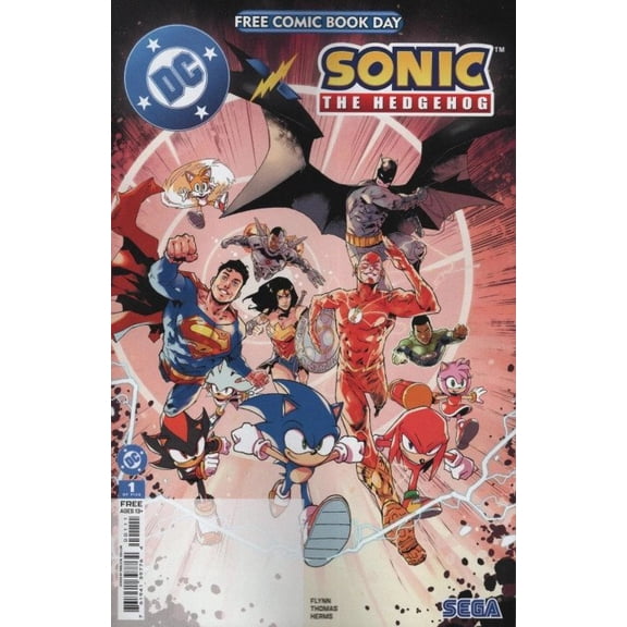DC X Sonic the Hedgehog Special #1 VF ; DC Comic Book