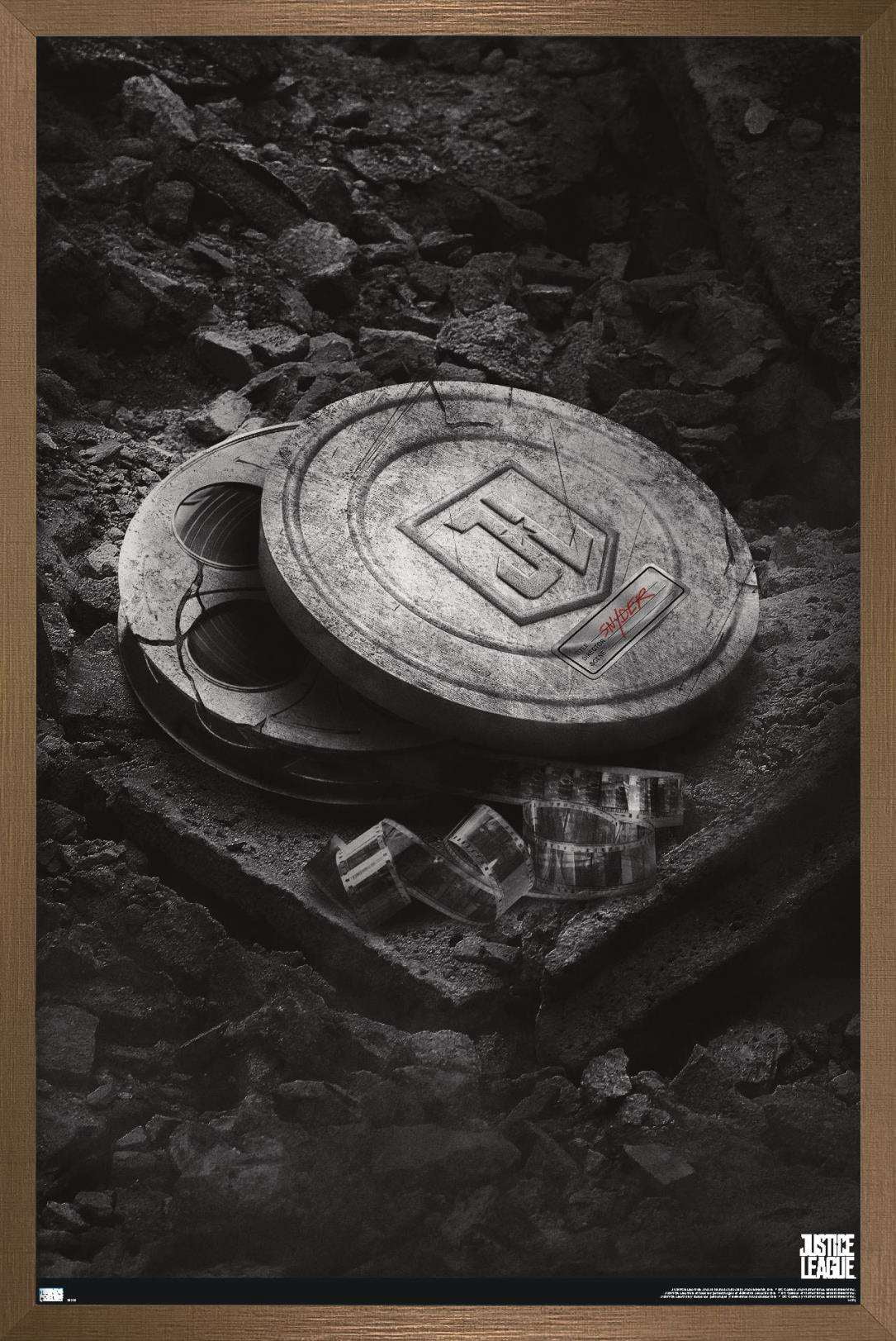 DC Zack Snyder's Justice League - Film Wall Poster, 14.725" x 22.375", Framed