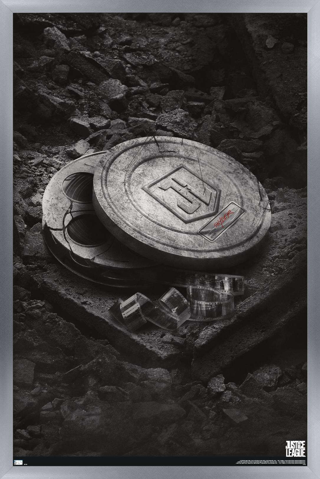 DC Zack Snyder's Justice League - Film Wall Poster, 22.375" x 34", Framed