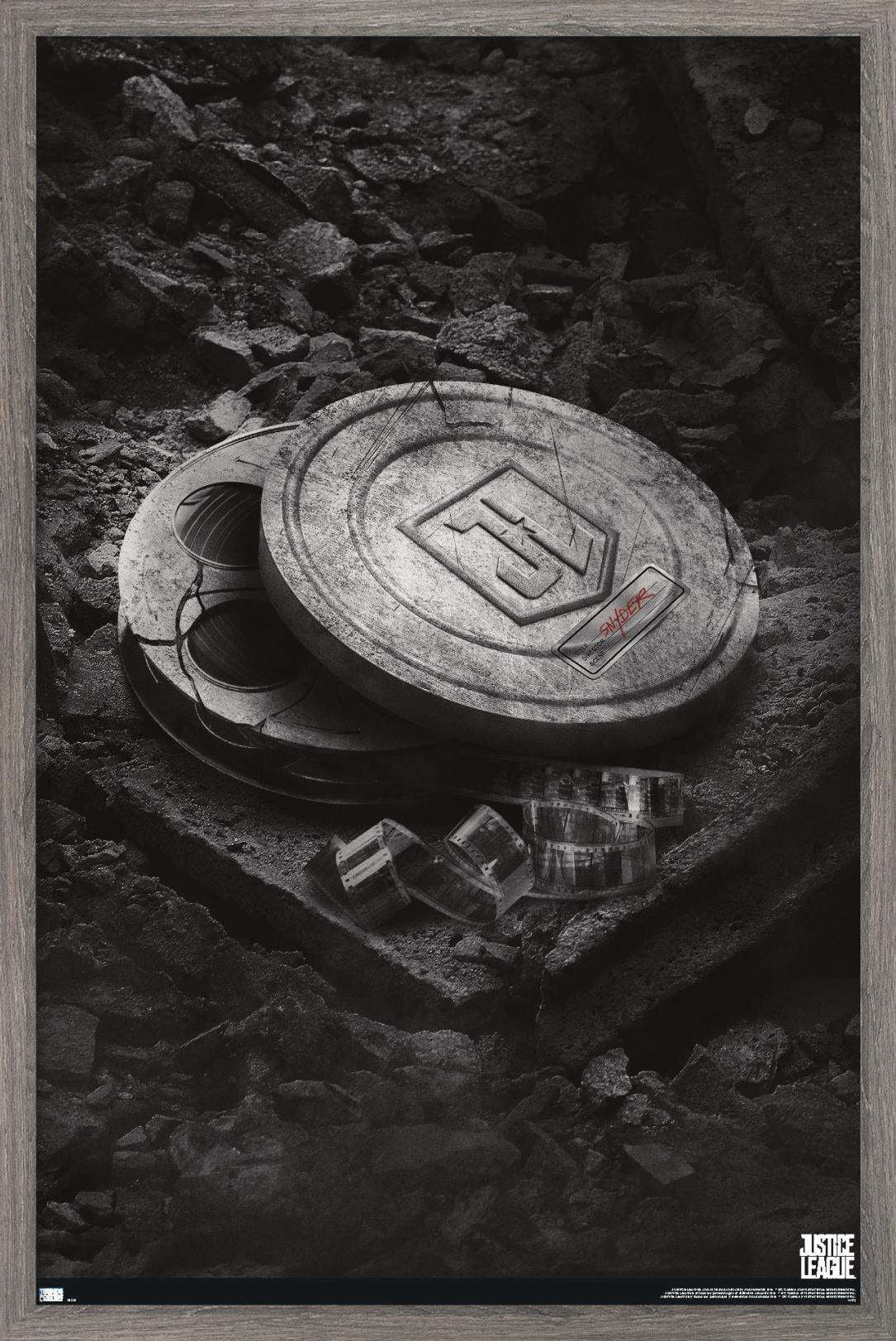 DC Zack Snyder's Justice League - Film Wall Poster, 22.375" x 34", Framed