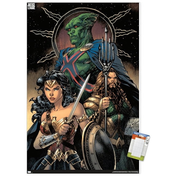DC Zack Snyder's Justice League - Jim Lee Variant Wall Poster, 22.375" x 34"