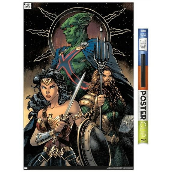 DC Zack Snyder's Justice League - Jim Lee Variant Wall Poster, 22.375" x 34"