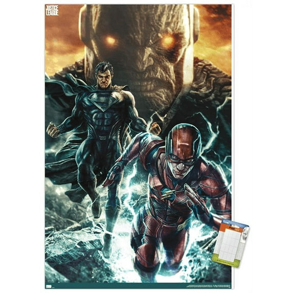 DC Zack Snyder's Justice League - Lee Bermejo Variant Wall Poster, 14.725" x 22.375"