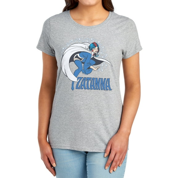 DC Zatanna Women's T Shirt, Athletic Heather, Small