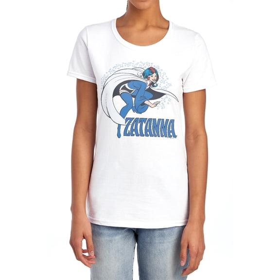 DC Zatanna Women's T Shirt, White, X-Large