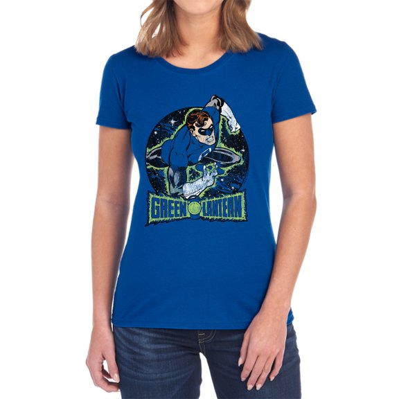 DC in The Spotlight Women's T Shirt, Royal, Large