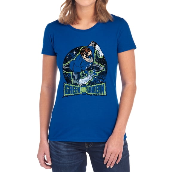 DC in The Spotlight Women's T Shirt, Royal, Small