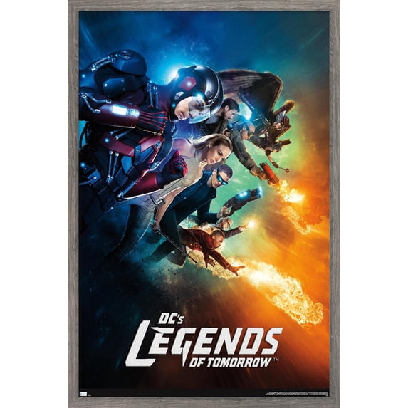 DC's Legends of Tomorrow - One Sheet Wall Poster, 22.375" x 34" Framed