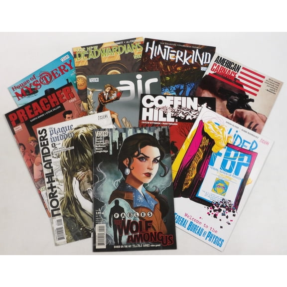 DC's Vertigo Comics published from 2010-2019 Value Bundle 10-Pack of Comic Books