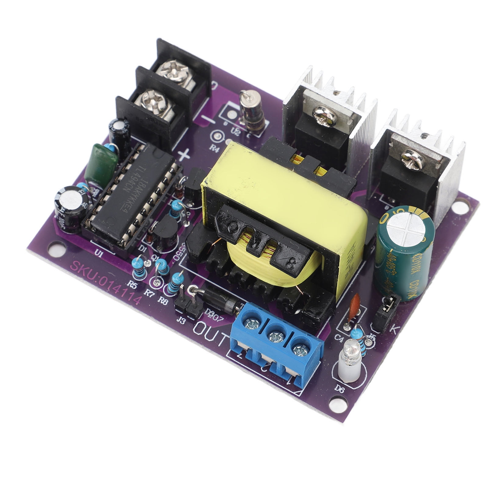 DC to AC Boost Module Voltage Step Inverter Board 24V Input 0V 110V ...