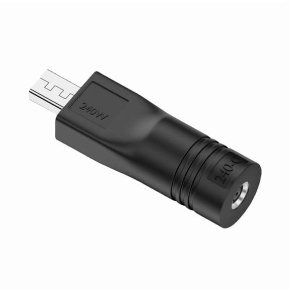 DC to Square Plug Power Adapter Converters for Laptops 240W High Compatibility with Chip for Safe Charging