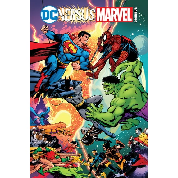 DC versus Marvel Omnibus Hardcover Comic Book (Collects Marvel vs DC One Shot Issues)