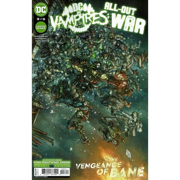 DC vs. Vampires: All-Out War #3 VF ; DC Comic Book