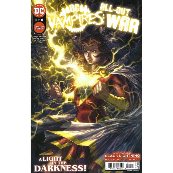 DC vs. Vampires: All-Out War #4 VF ; DC Comic Book