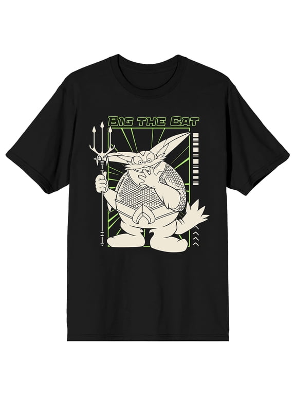 DC x Sega Sonic the Hedgehog Men's Graphic Tee - Manga-Style Crossover Art, Short Sleeve Crew Neck, Officially Licensed T-Shirt-Medium
