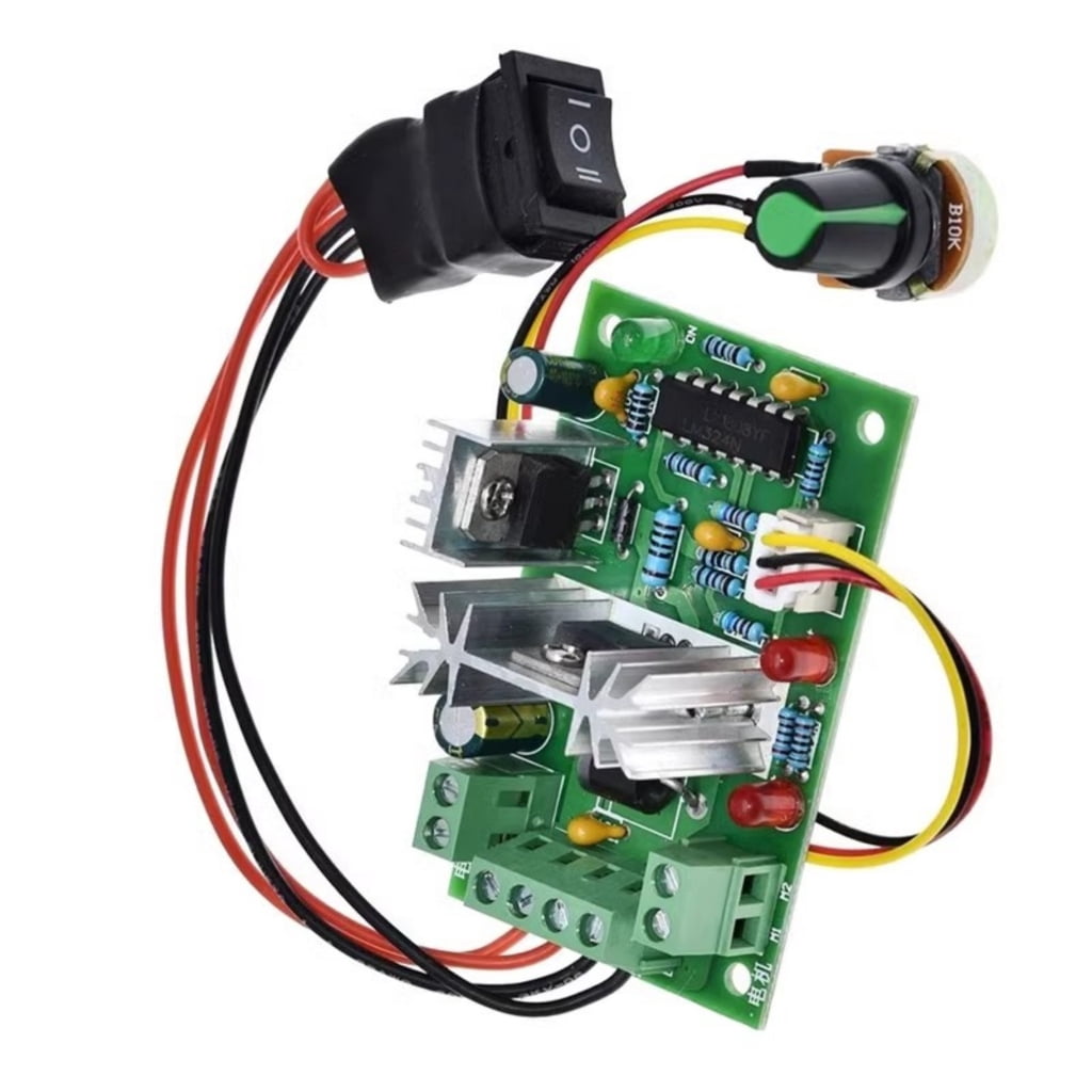 DC10V-30V Motor Controller 10V 12V 24V 30V 120W Variable Speed Forward ...