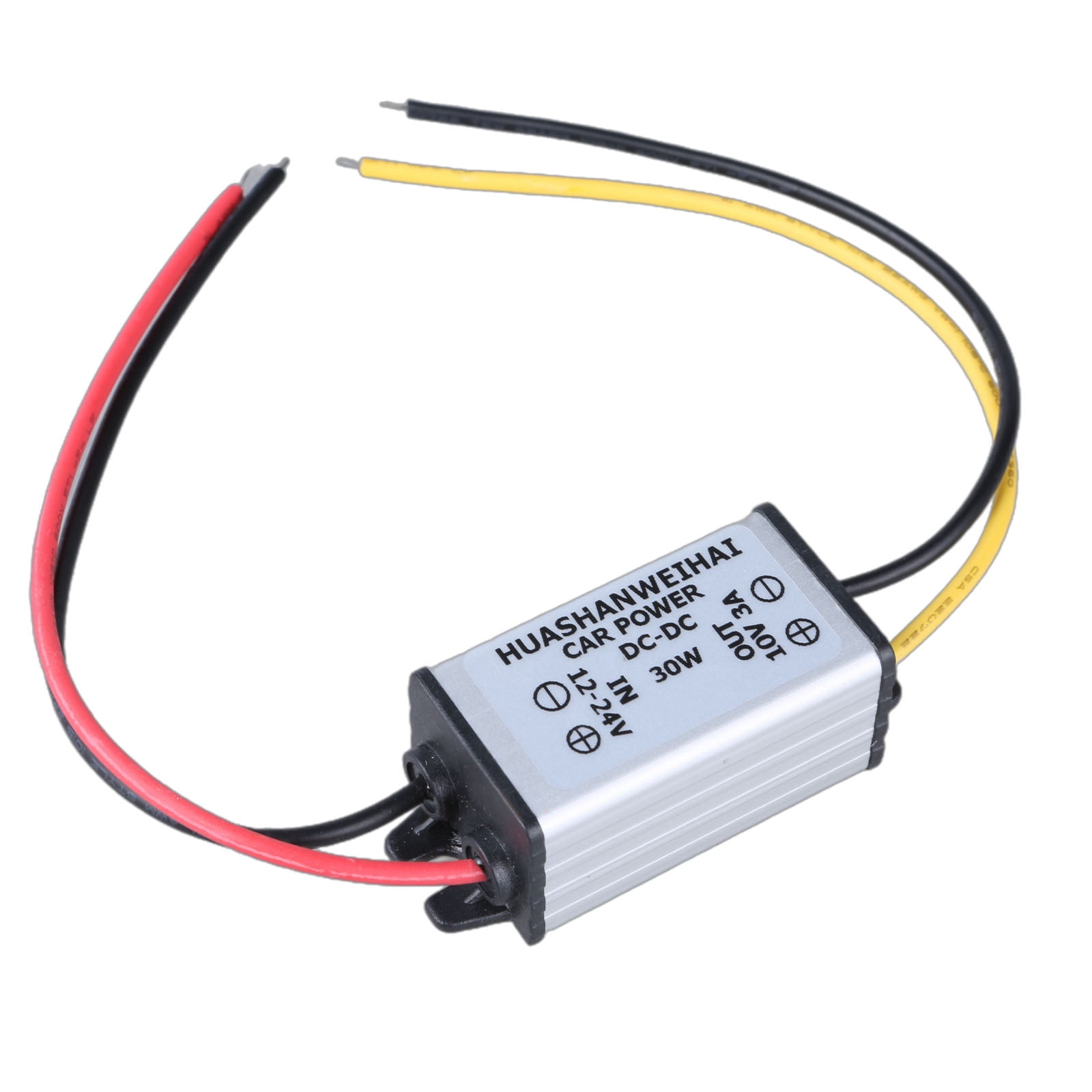 DC 12V Step Up Tot 24V Boost Converter, 360W DC Spanningsregelaar Power Converter Module voor Bussen, Minibussen, Middelgrote Grote Vrachtwagens, Auto-audio, Lcd-tv