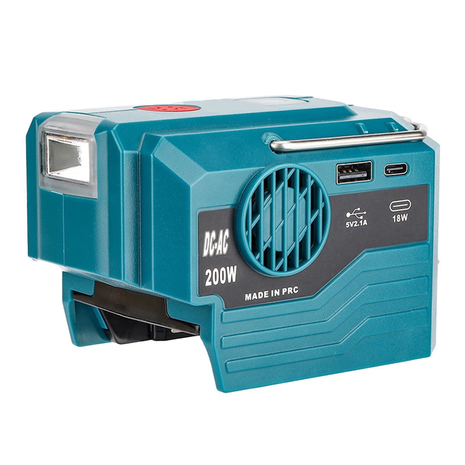 Flash Power Inverter DC12-24V to AC120V/220V Portable Power Inverter 200W For Camping Travel ...