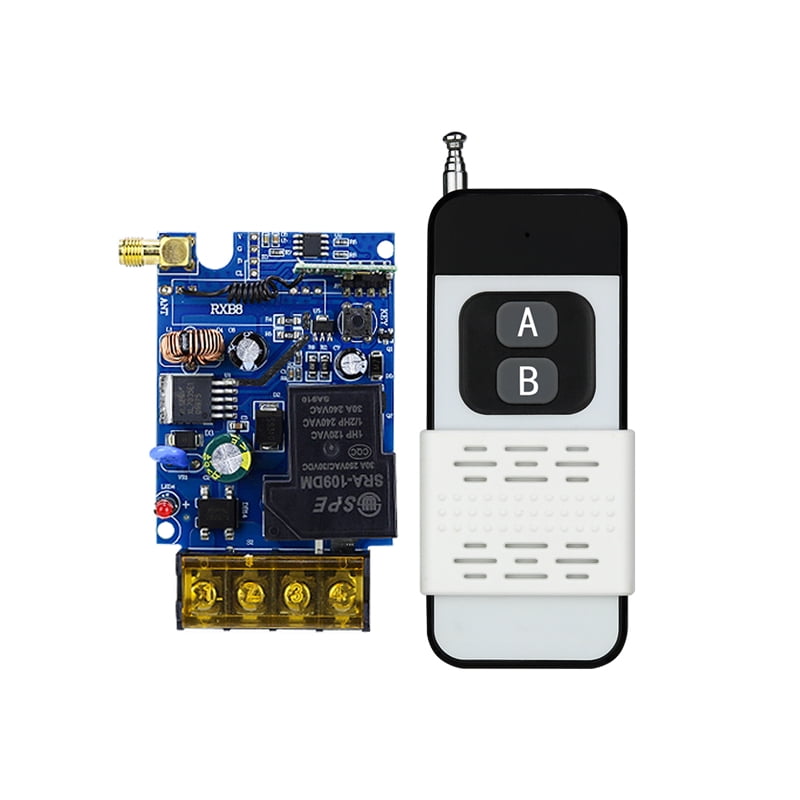 DC12-48V Transmitter And Receiver Module Remote Controller Switch 1CH ...