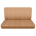 thumbnail image 1 of Fits 1977-1994 Ford F150 Cotton Seat Covers Solid Bench Front:In Solid Tan, 1 of 5