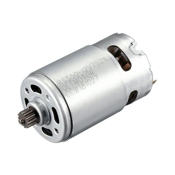 DC12V 22000RPM Electric Gear Motor 12 Teeth for Cordless Screwdriver