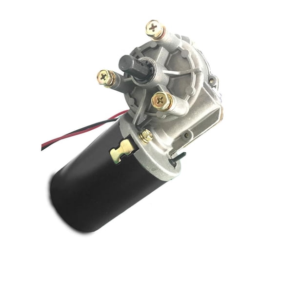 DC12V/24V 60W Worm Gearbox Motor 90-130rpm Garage Door Rolling Gate High Torque Reducing Motor ,Highly Compatible