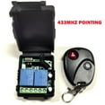 thumbnail image 1 of DC12V 2CH Relay Receiver Wireless Remote Control Switch Module RF Transmitters, 1 of 13