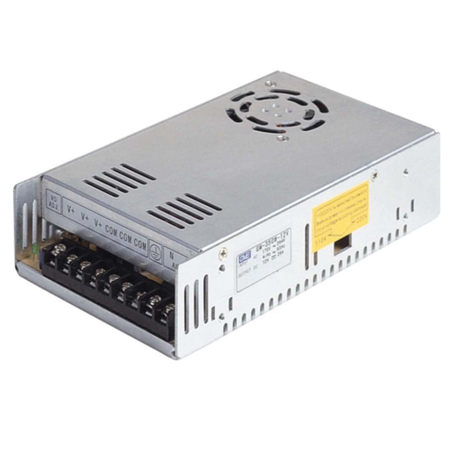 DC12V 30A LED Driver Power Adapter Converter (AC to DC) - Overload, Over Voltage, Short Circuit Protection - Built-in EMI Filter for LED Strip Lights