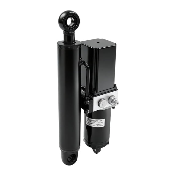 DC12V 800W Electric Hydraulic Linear Actuator, Heavy Duty Linear Actuator for Dump Trailer Lifting Platform Solar Tracking Wheelchair Lift Industrial Machinery